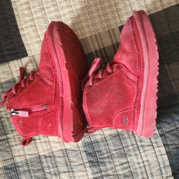 UGG Zipper Booties Toddlers Size 10 - Picture 2 of 10